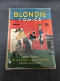 Vintage BLONDIE COMICS MONTHLY #1 1947 Comic Book from Estate Collection