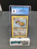 CGC Graded 1999 Pokemon Jungle 1st Edition #36 FEAROW Trading Card - MINT 9