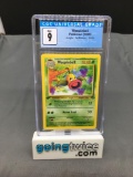 CGC Graded 1999 Pokemon Jungle 1st Edition #48 WEEPINBELL Trading Card - MINT 9