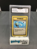 GMA Graded 1999 Pokemon Fossil #59 ENERGY SEARCH Trading Card - NM-MT 8