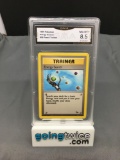 GMA Graded 1999 Pokemon Fossil #59 ENERGY SEARCH Trading Card - NM-MT+ 8.5