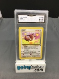 GMA Graded 1999 Pokemon Jungle #51 EEVEE Trading Card - EX-NM+ 6.5