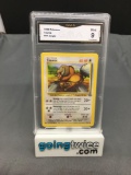 GMA Graded 1999 Pokemon Jungle #47 TAUROS Trading Card - MINT 9