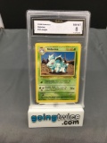 GMA Graded 1999 Pokemon Jungle #40 NIDORINA Trading Card - NM-MT 8