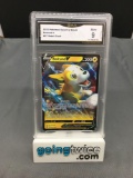 GMA Graded 2020 Pokemon Rebel Clash #67 BOLTUND V Holofoil Rare Trading Card - MINT 9
