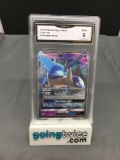 GMA Graded 2019 Pokemon Unified Minds #78 LATIOS GX Holofoil Rare Trading Card - MINT 9