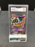 GMA Graded 2016 Pokemon Roaring Skies #35 M GALLADE EX Holofoil Rare Trading Card - NM-MT 8