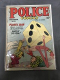Vintage POLICE COMICS #84 1948 Comic Book from Estate Collection