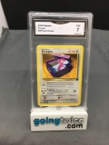 GMA Graded 2000 Pokemon Team Rocket #48 PORYGON Trading Card - NM 7