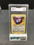 GMA Graded 2000 Pokemon Team Rocket #48 PORYGON Trading Card - NM+ 7.5