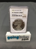 NGC Graded 2005-W United States American Eagle Proof Silver Bullion Coin - PF 70 ULTRA CAMEO