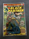 Vintage JUNGLE ACTION BLACK PANTHER #7 Comic Book from Estate Collection