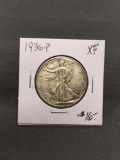 1936-P United States Walking Liberty Silver Half Dollar - 90% Silver Coin from ENORMOUS ESTATE