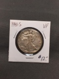 1941-S United States Walking Liberty Silver Half Dollar - 90% Silver Coin from ENORMOUS ESTATE