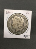 1896-O United States Morgan Silver Dollar - 90% Silver Coin from ENORMOUS ESTATE