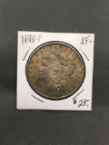 1890-P United States Morgan Silver Dollar - 90% Silver Coin from ENORMOUS ESTATE