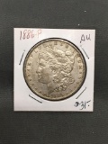 1886-P United States Morgan Silver Dollar - 90% Silver Coin from ENORMOUS ESTATE