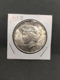 1922-D United States Peace Silver Dollar - 90% Silver Coin from ENORMOUS ESTATE