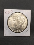 1922-S United States Peace Silver Dollar - 90% Silver Coin from ENORMOUS ESTATE