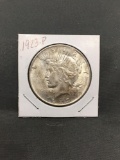 1923-P United States Peace Silver Dollar - 90% Silver Coin from Estate