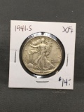 1941-S United States Walking Liberty Silver Half Dollar - 90% Silver Coin from ENORMOUS ESTATE