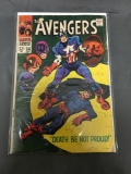 Vintage THE AVENGERS #56 Comic Book from Estate Collection