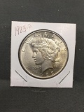 1923-P United States Peace Silver Dollar - 90% Silver Coin from ENORMOUS ESTATE