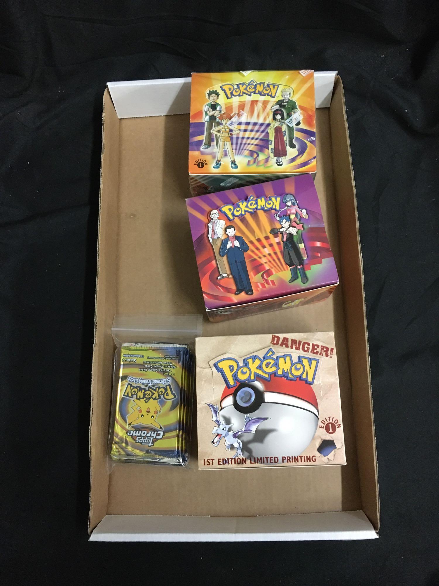 empty pokemon booster box EX Team Magma VS Team Aqua PATHER. Pokemon Booster Box Display