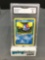 GMA Graded 1999 Pokemon Fossil #56 TENTACOOL Trading Card - NM-MT 8