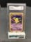 GMA Graded 2000 Pokemon Team Rocket #26 DARK HYPNO Trading Card - NM 7