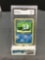 GMA Graded 2000 Pokemon Team Rocket #46 DARK WARTORTLE Trading Card - NM-MT 8