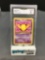 GMA Graded 2000 Pokemon Team Rocket #54 DROWZEE Trading Card - EX-NM 6