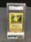 GMA Graded 1999 Pokemon Jungle 1st Edition #60 PIKACHU Trading Card - NM 7