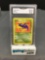 GMA Graded 1999 Pokemon Fossil #57 ZUBAT Trading Card - NM-MT+ 8.5