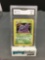 GMA Graded 1999 Pokemon Fossil #13 MUK Holofoil Rare Trading Card - VG-EX 4