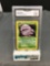 GMA Graded 2000 Pokemon Team Rocket #14 DARK WEEZING Holofoil Rare Trading Card - VG+ 3.5