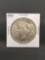 1925 United States Peace Silver Dollar - 90% Silver Coin from Estate