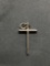 Chapel Designer High Polished 20mm Long 11mm Wide Sterling Silver Cross Pendant