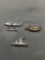 Lot of Three Sterling Silver Maritime Charms