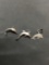 Lot of Three Sterling Silver Dolphin Charms