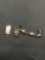 Lot of Four Sterling Silver Shoe Charms