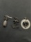 Lot of Three Sterling Silver Island Themed Charms