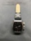 Franck Muller Branded Rectangular 37x31mm Bezel 2852T No 04 Model Stainless Steel Watch w/ Black