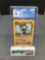 CGC Graded 2000 Pokemon Team Rocket 1st Edition Dark Machoke #40 - MINT 9