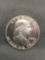 1960 United States Franklin Silver Half Dollar - 90% Silver Coin from Estate