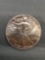 1989 United States 1 Ounce .999 Fine Silver AMERICAN EAGLE Silver Bullion Round Coin