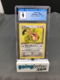 CGC Graded 1999 Pokemon Jungle 1st Edition #38 LICKITUNG Trading Card - MINT 9