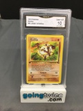 GMA Graded 1999 Pokemon Jungle 1st Edition #55 MANKEY Trading Card - GEM MINT 10