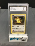 GMA Graded 2000 Pokemon Team Rocket #51 DARK RATICATE Trading Card - NM 7