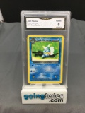 GMA Graded 2000 Pokemon Team Rocket #46 DARK WARTORTLE Trading Card - NM-MT 8